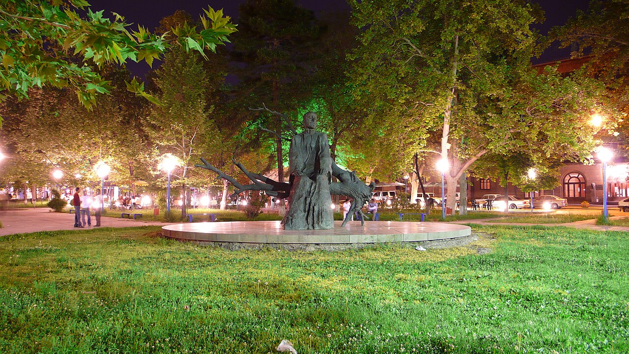 A photograph of Komitas Monument