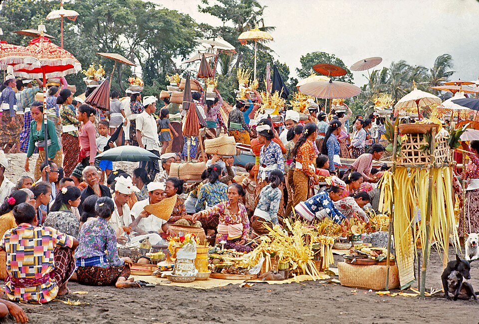 A photograph of Sanur Beach
