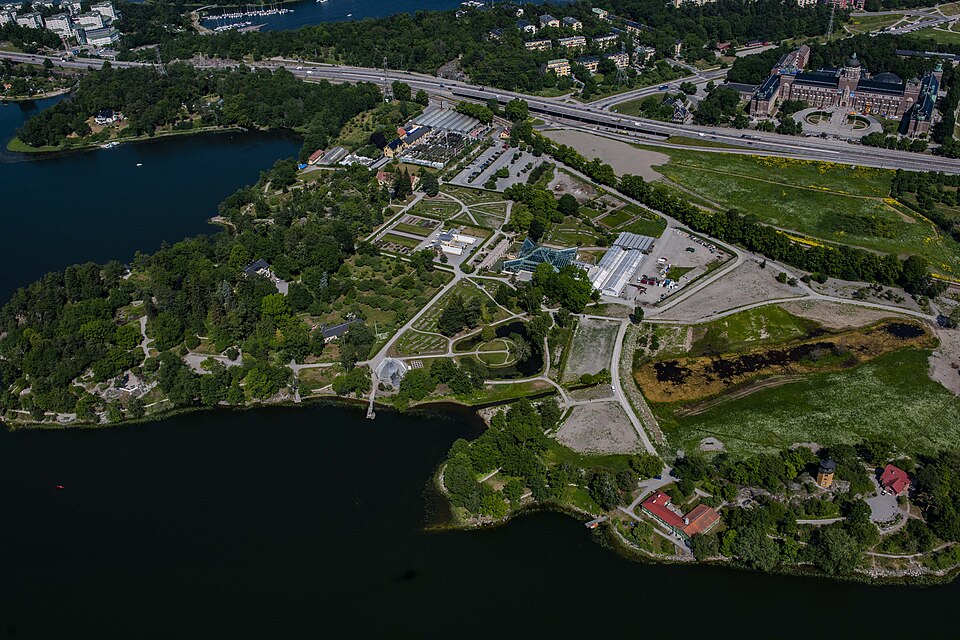 A photograph of Bergian botanic garden