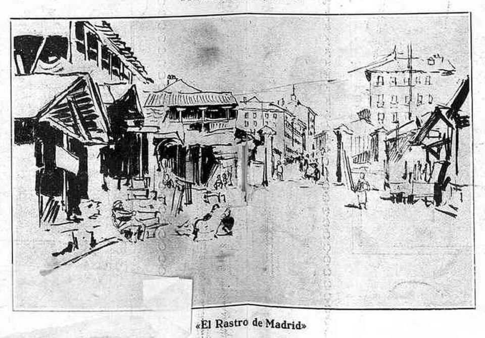 A photograph of El Rastro