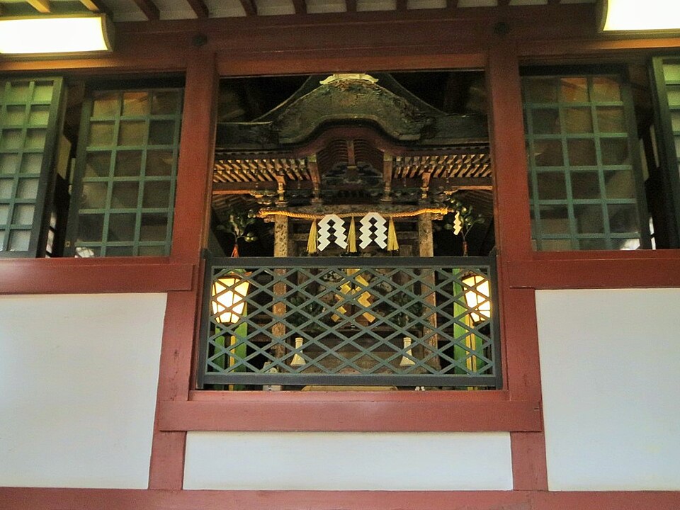 A photograph of Abe Ōji Shrine