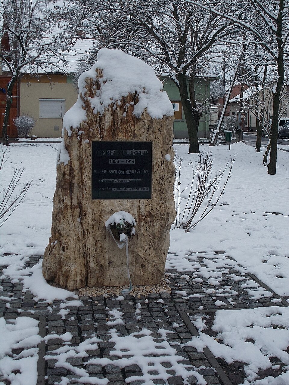 A photograph of Gerecze Péter
