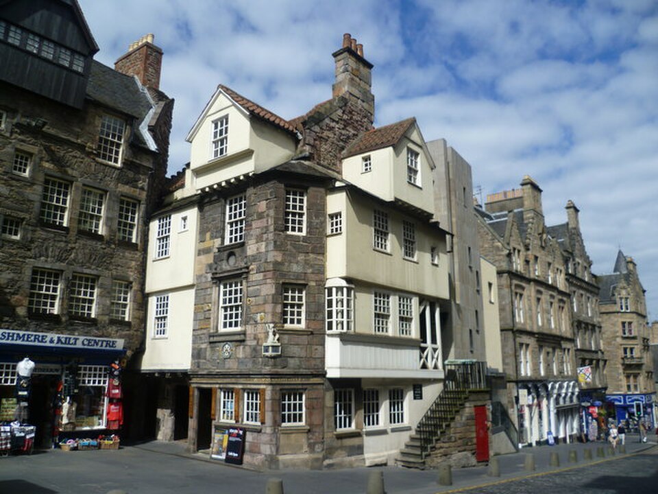 A photograph of John Knox House