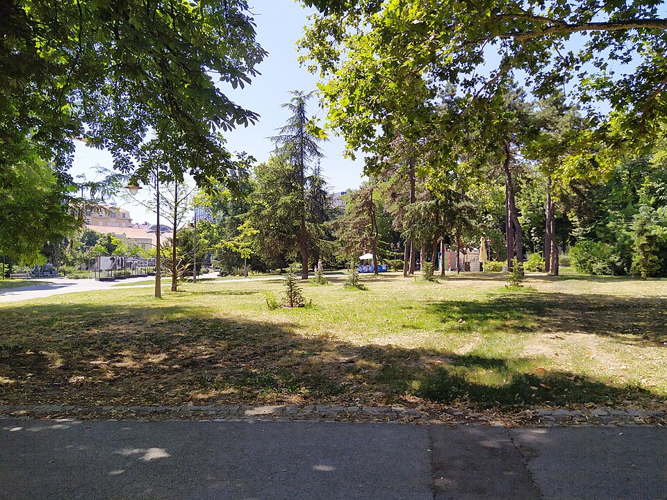 A photograph of Belgrade