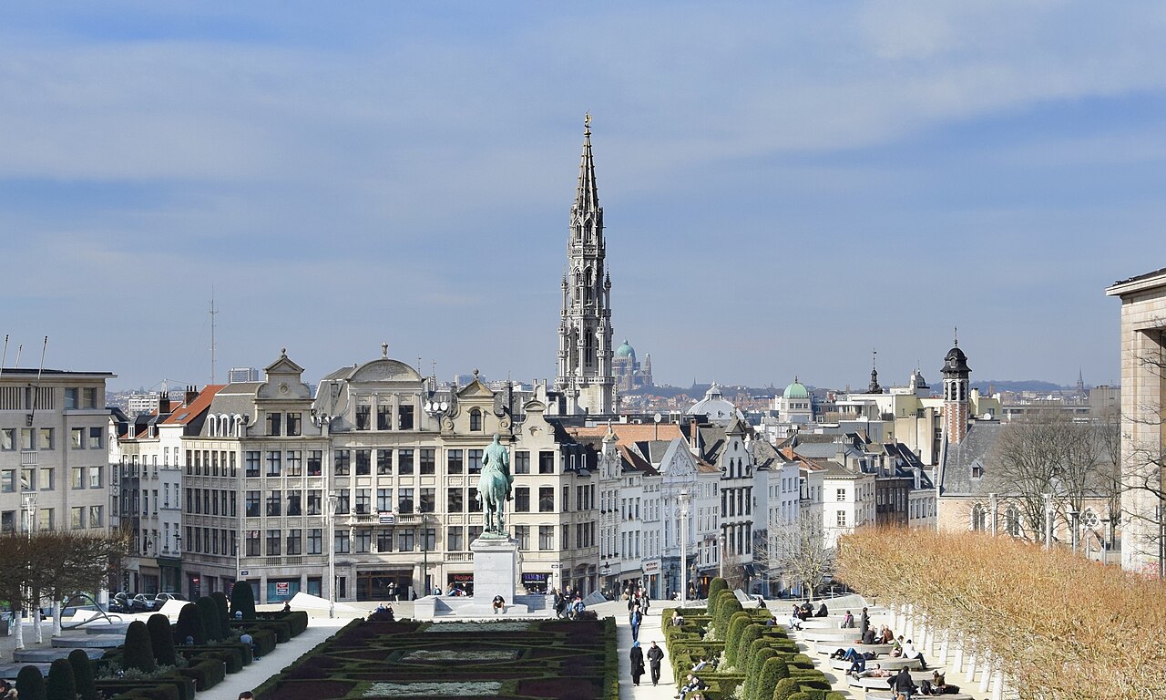 A photograph of Brussels
