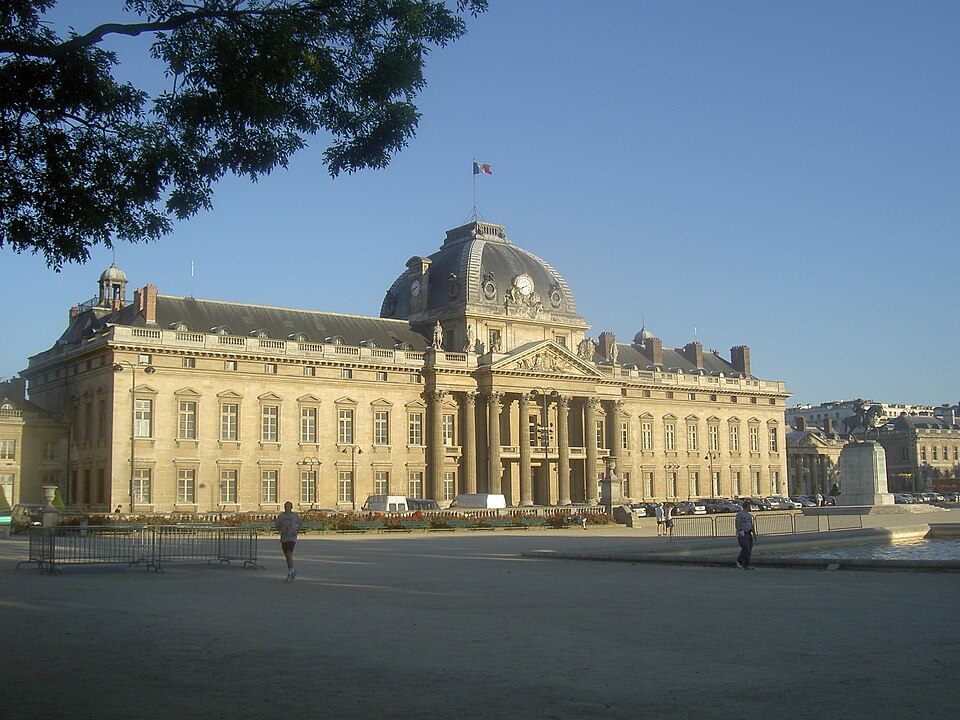 A photograph of École Militaire