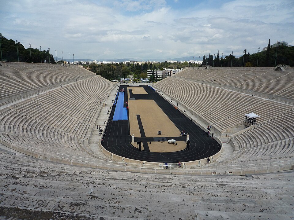 A photograph of Panathenaic Stadium