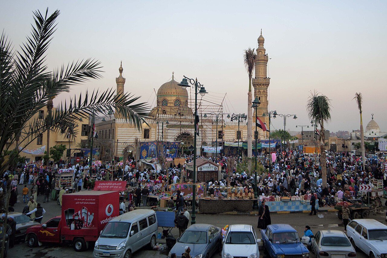 A photograph of مسجد السيدة نفيسة