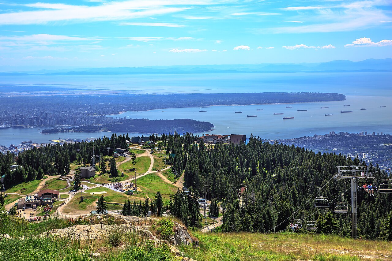 A photograph of Grouse Mountain