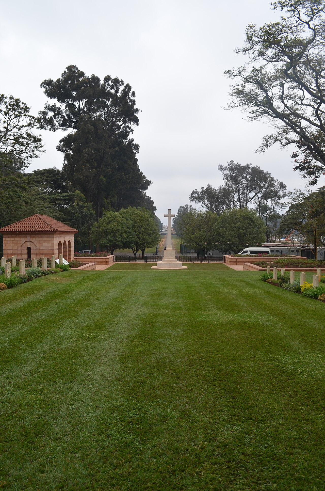 A photograph of Nairobi War Cemetery