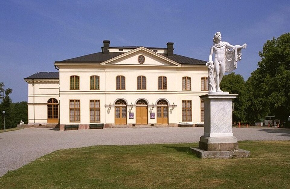 A photograph of Drottningholm Palace Theatre