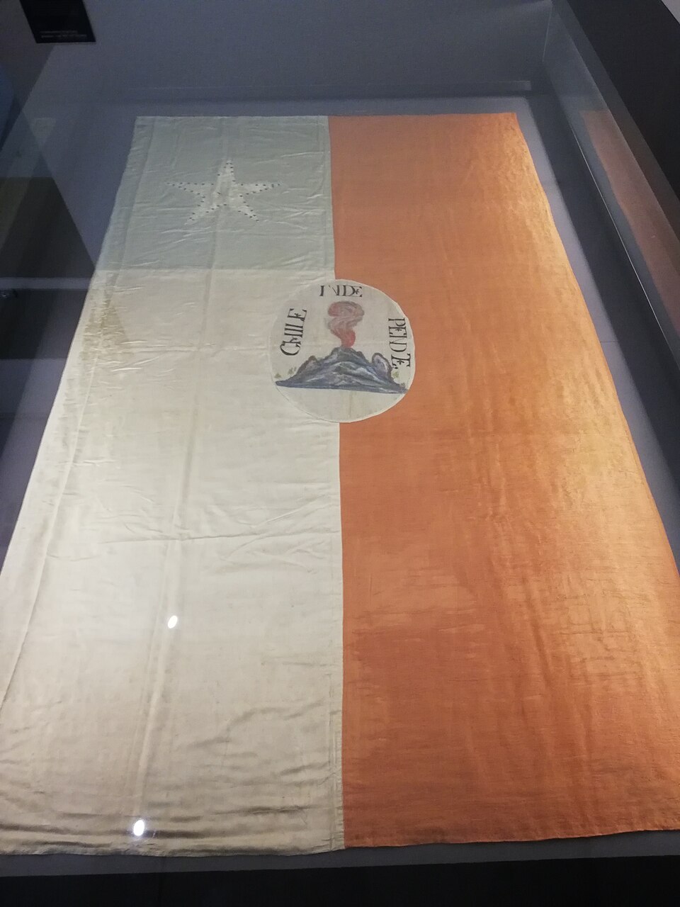 A photograph of Chilean National History Museum