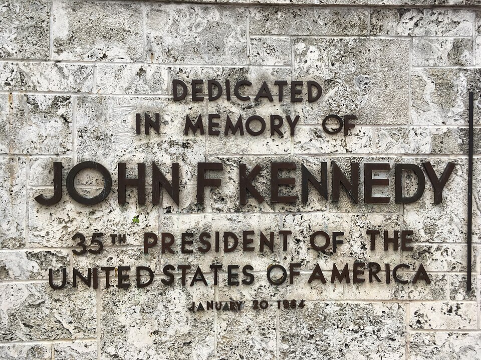 A photograph of The Torch of Friendship