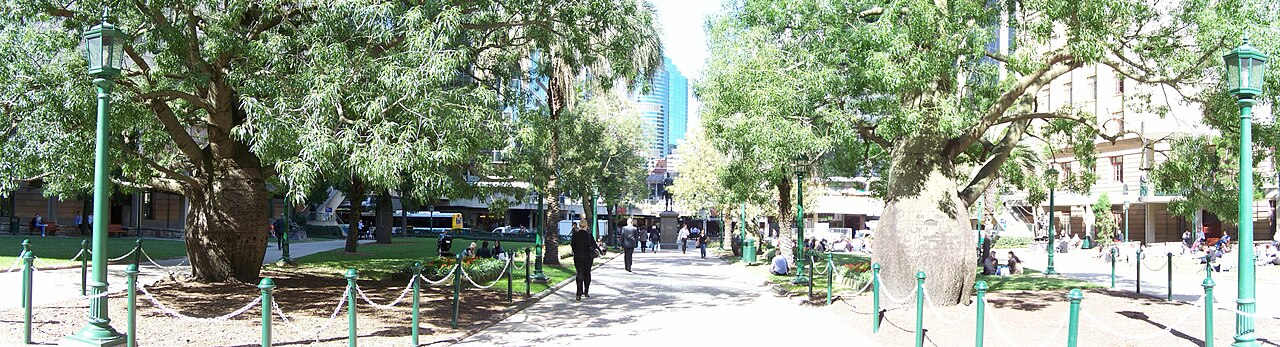 Ein Foto von Anzac Square