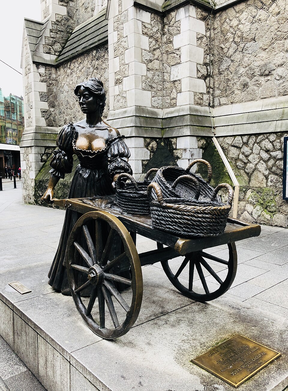 A photograph of Molly Malone