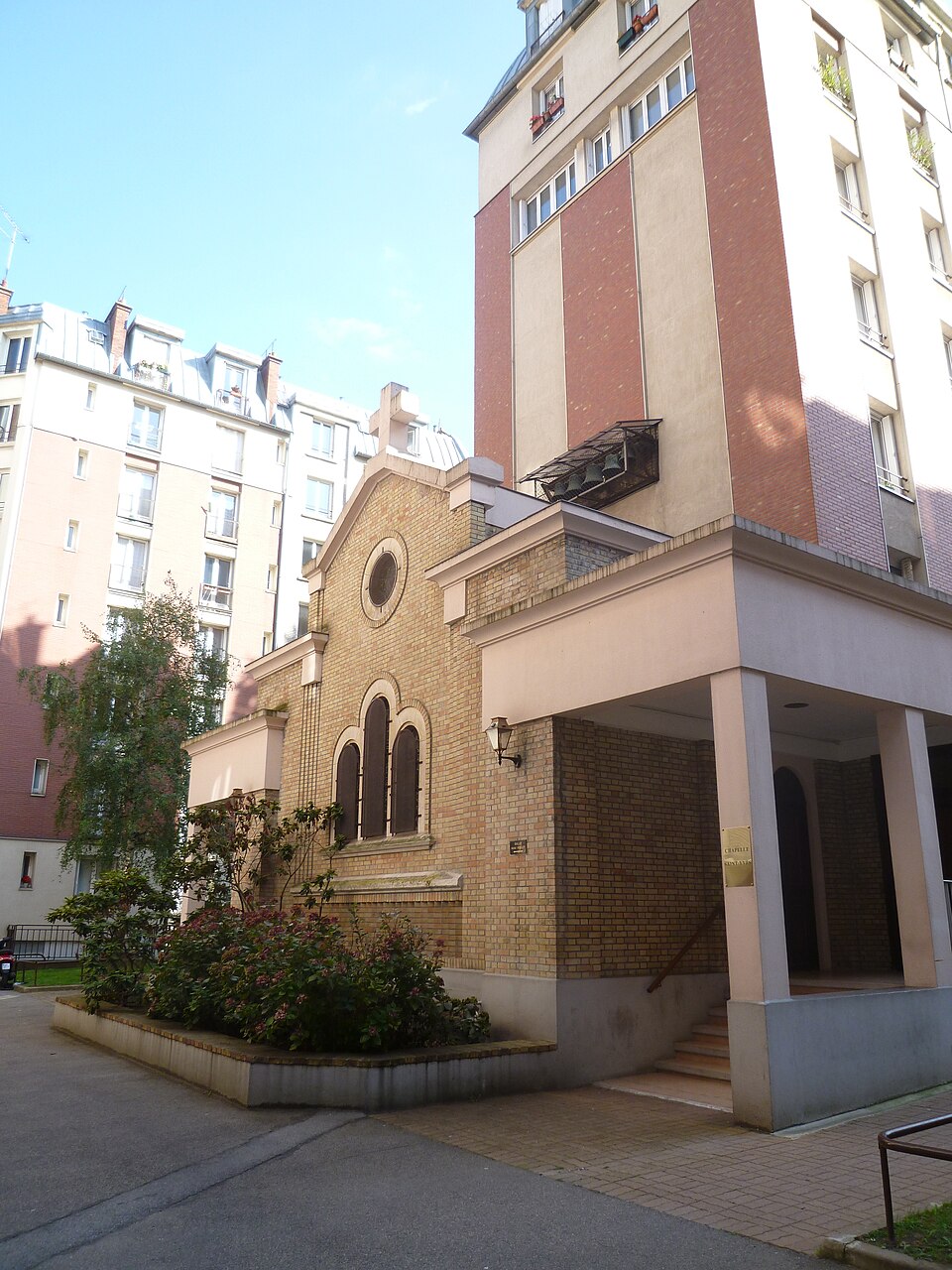 A photograph of St Yves chapel