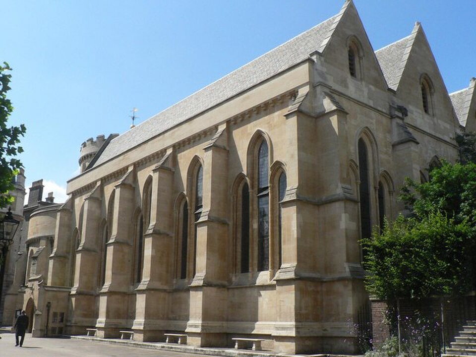A photograph of Temple Church