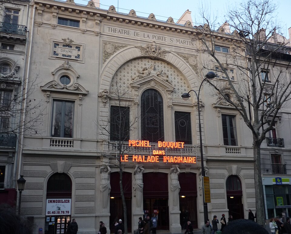 A photograph of Théâtre de la Porte Saint-Martin