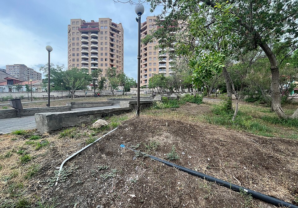 A photograph of Üçgen Park