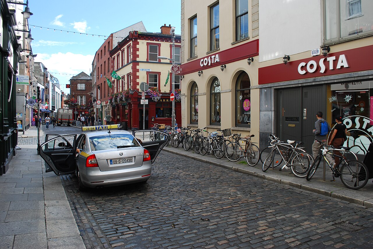Una fotografía de Temple Bar