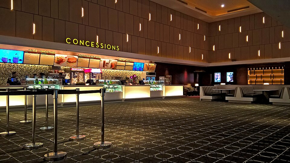 A photograph of Cinema XXI