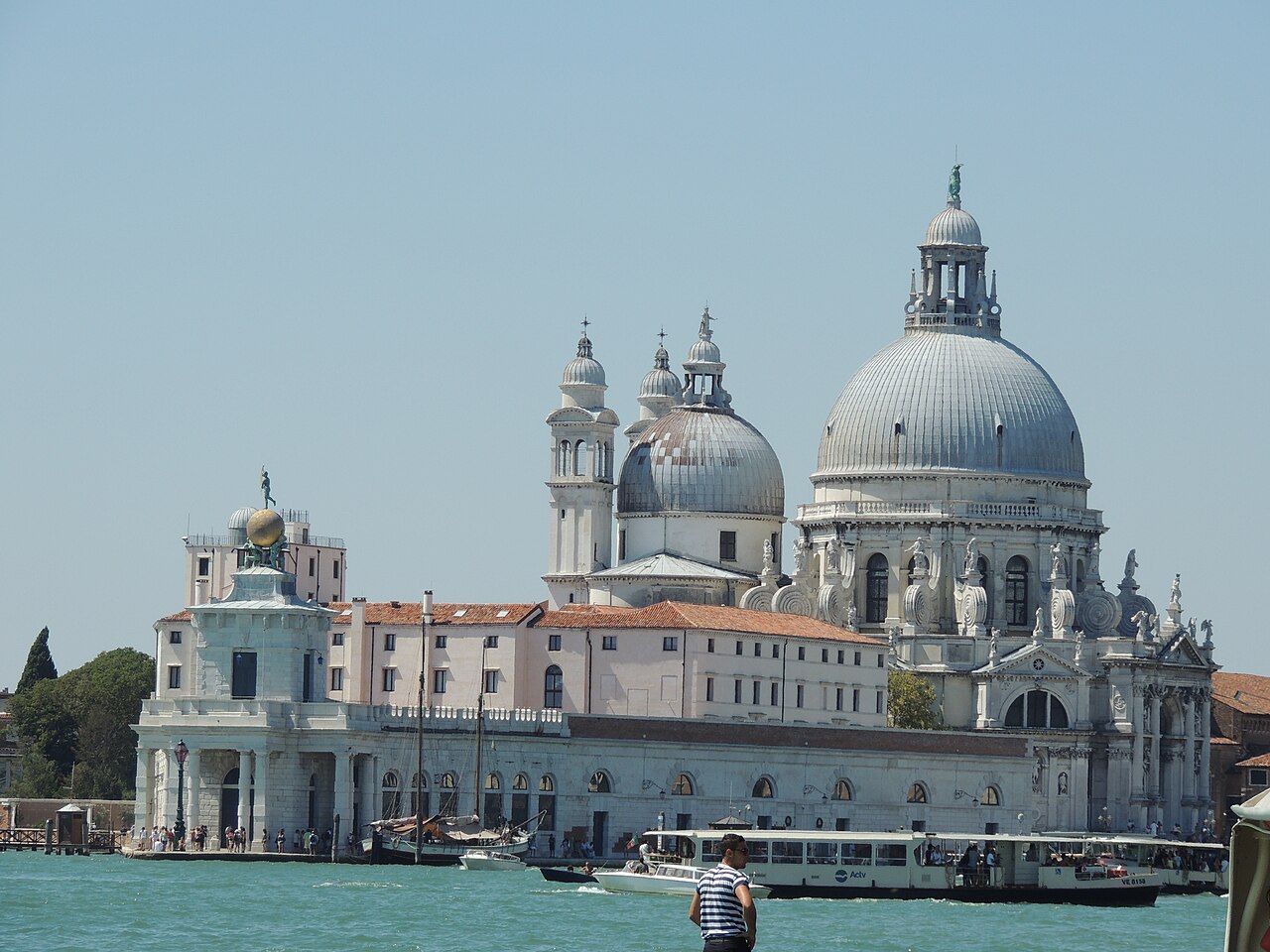 A photograph of Punta della Dogana