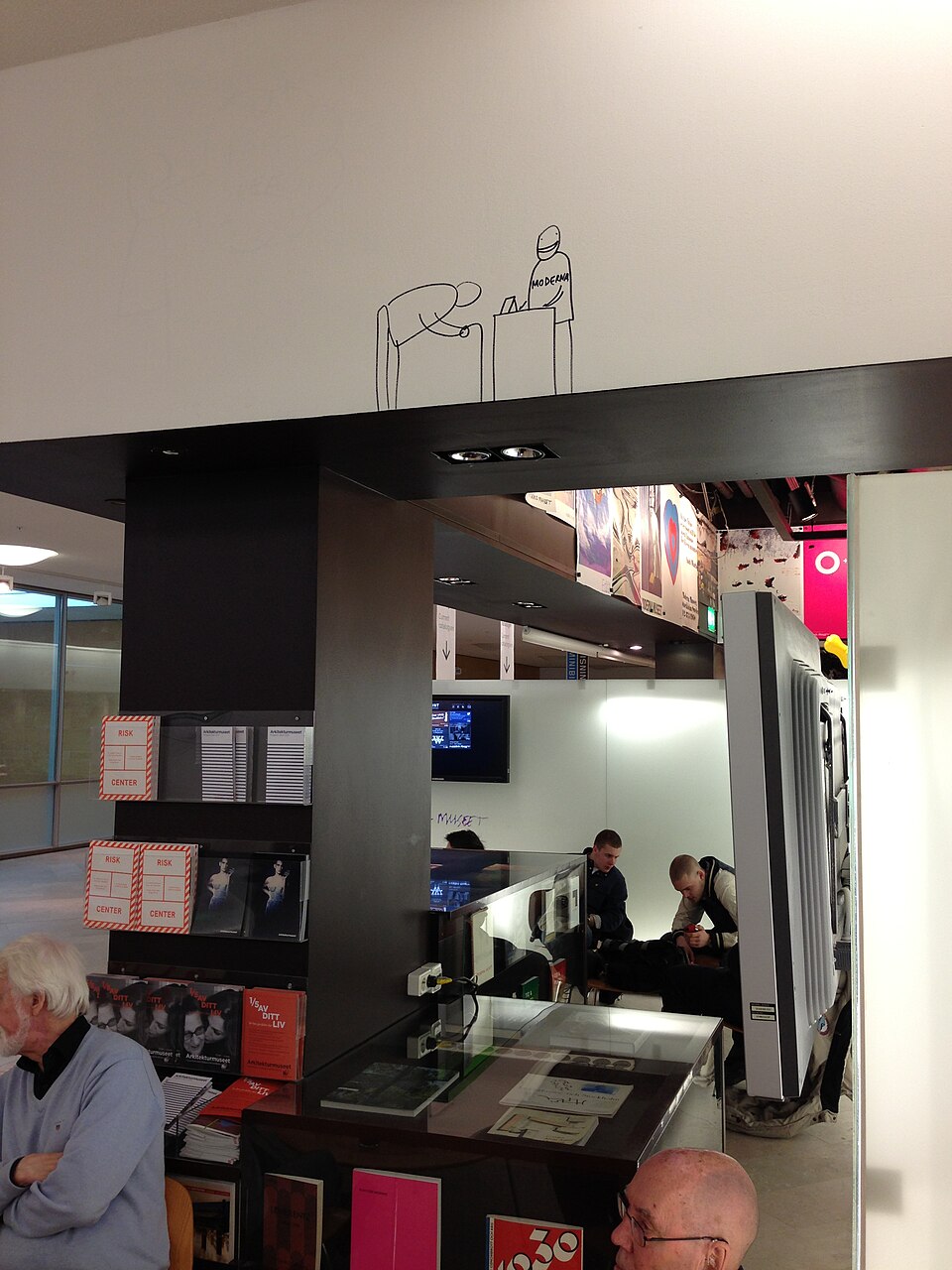 A photograph of Moderna Museet