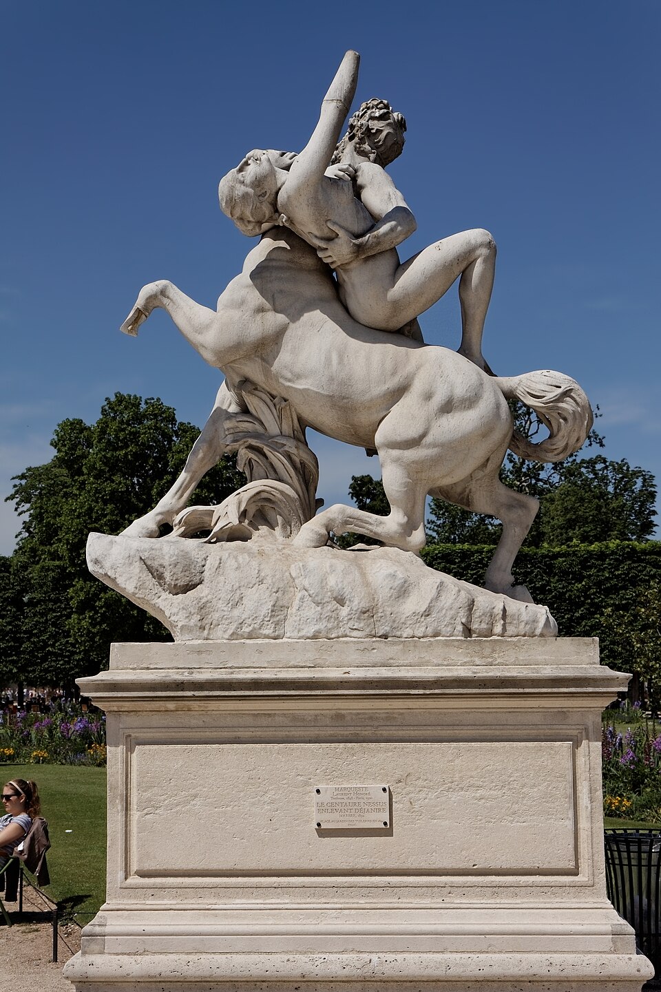 A photograph of Nessus Abducting Deianeira