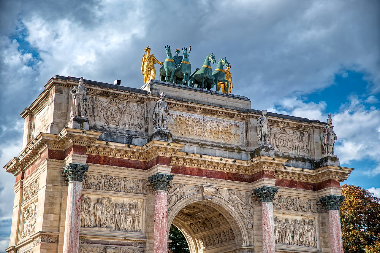 Arc de Triomphe du Carrousel fotoğrafı