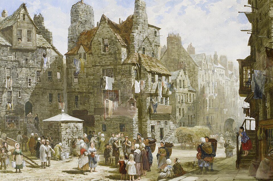 A photograph of John Knox House