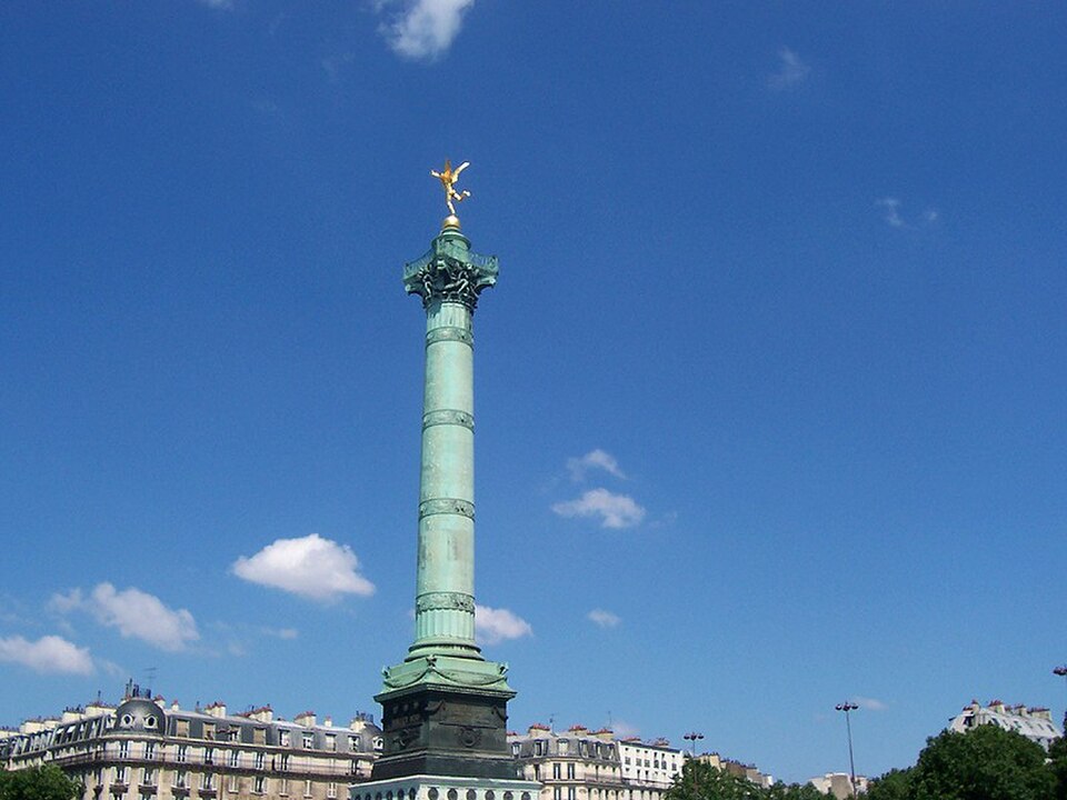 A photograph of July Column