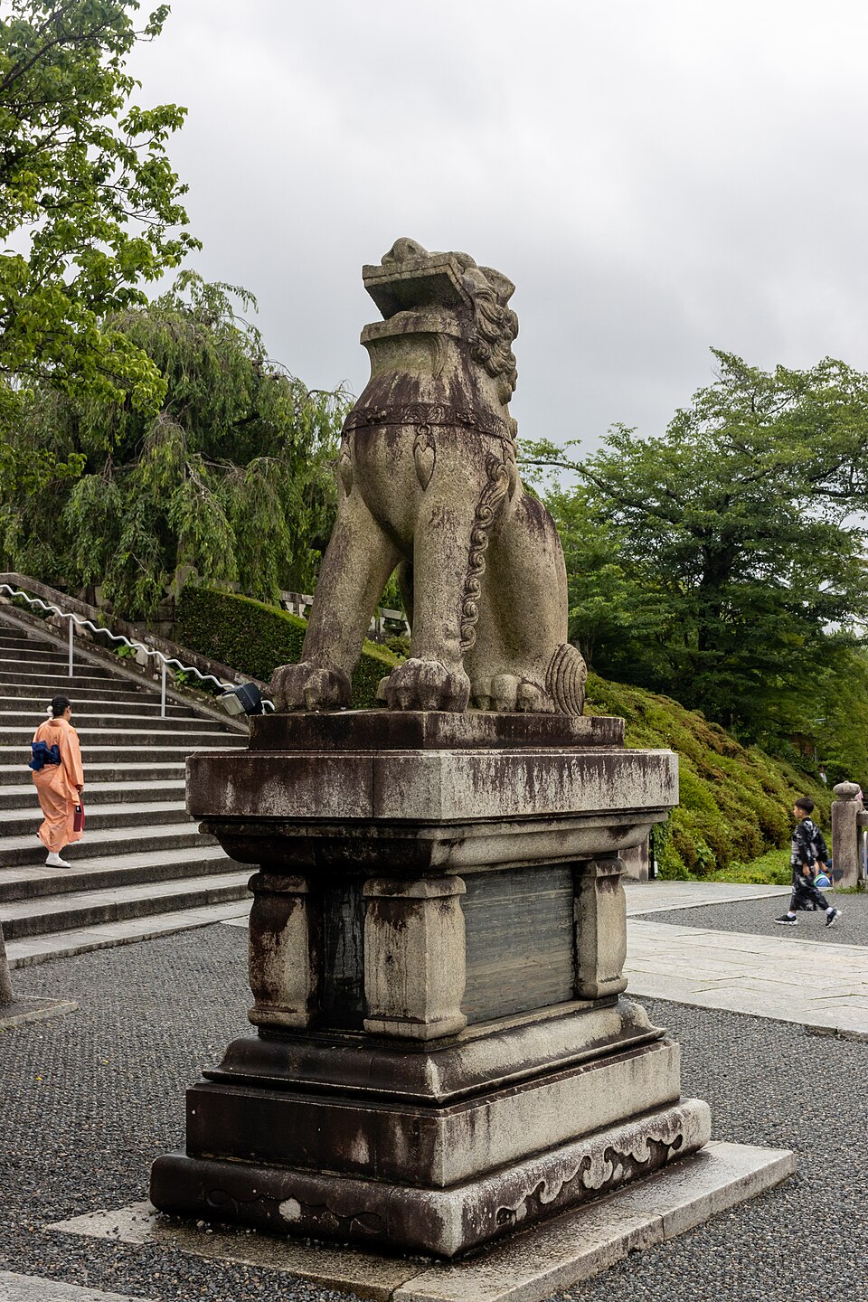 A photograph of Kiyomizu-dera Temple