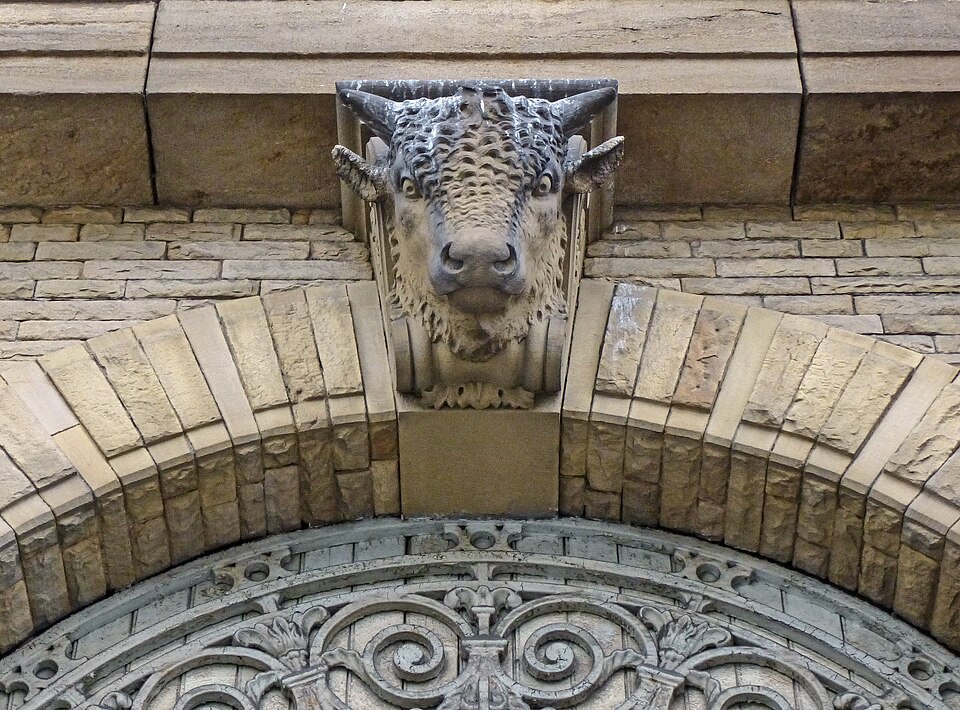 A photograph of Smithfield Market Hall