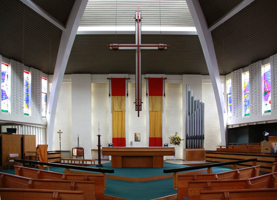 A photograph of St. Mark's Church