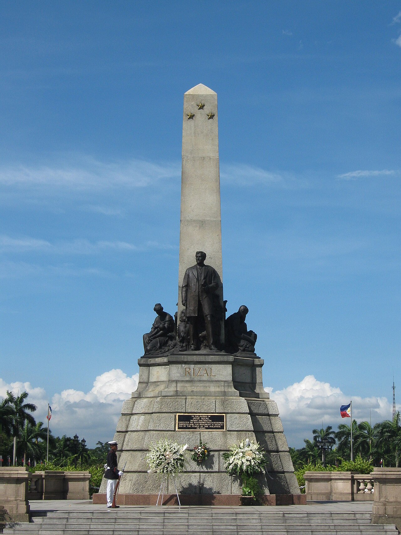 Ein Foto von Rizal Monument