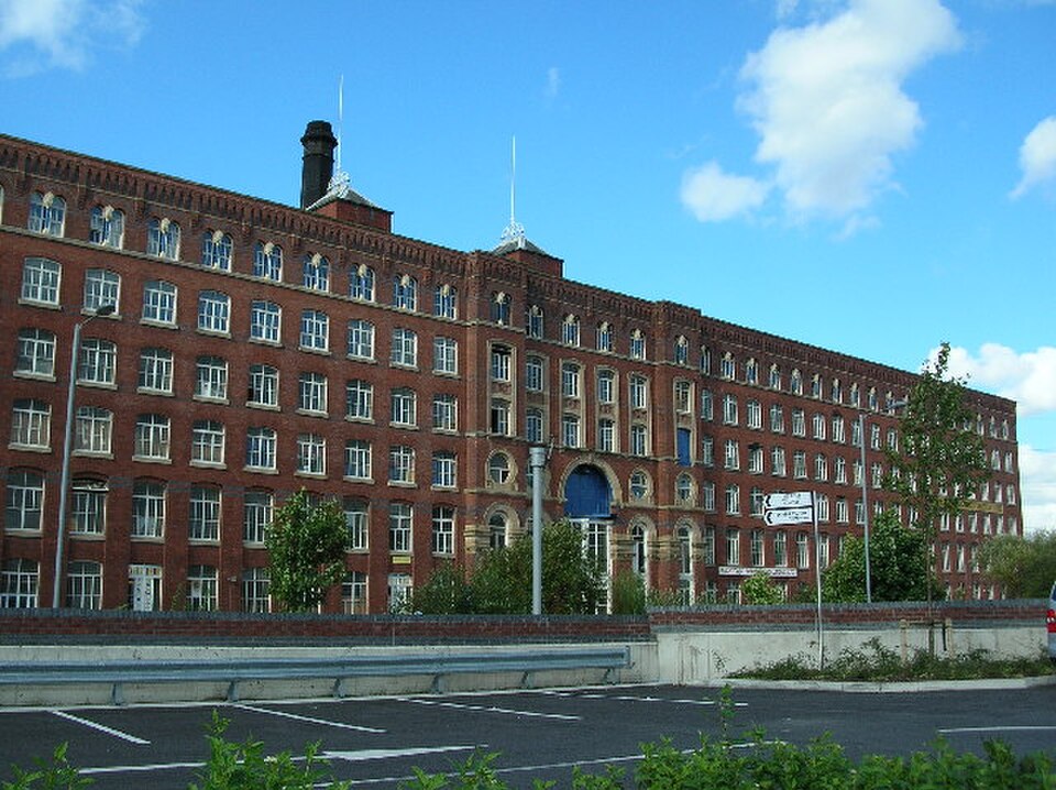 A photograph of Meadow Mill Including The Tall Wing To The South West