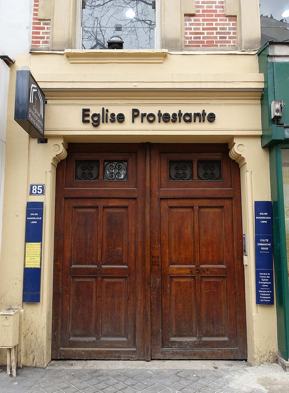 A photograph of Église évangélique libre de Paris