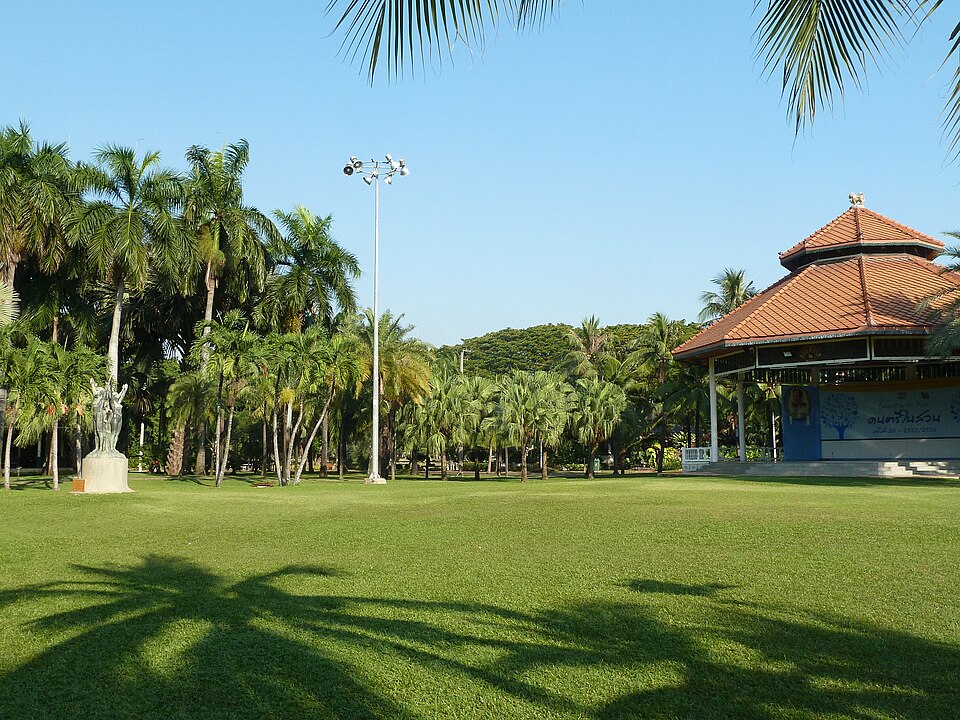 A photograph of Lumphini Park