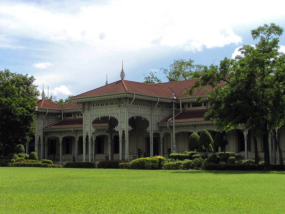 A photograph of Abhisek Dusit Throne Hall