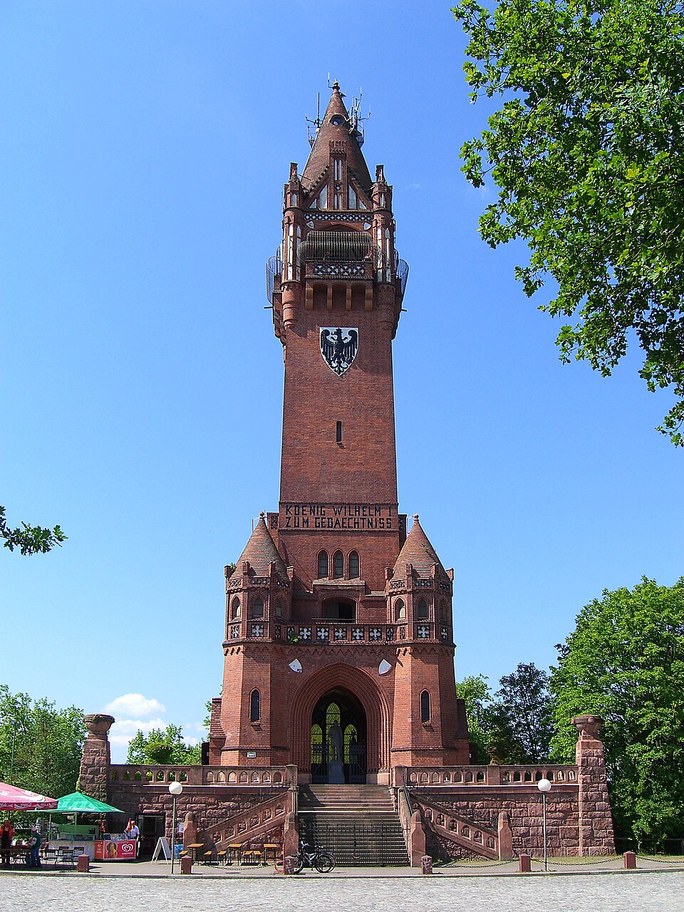 A photograph of Grunewald Tower