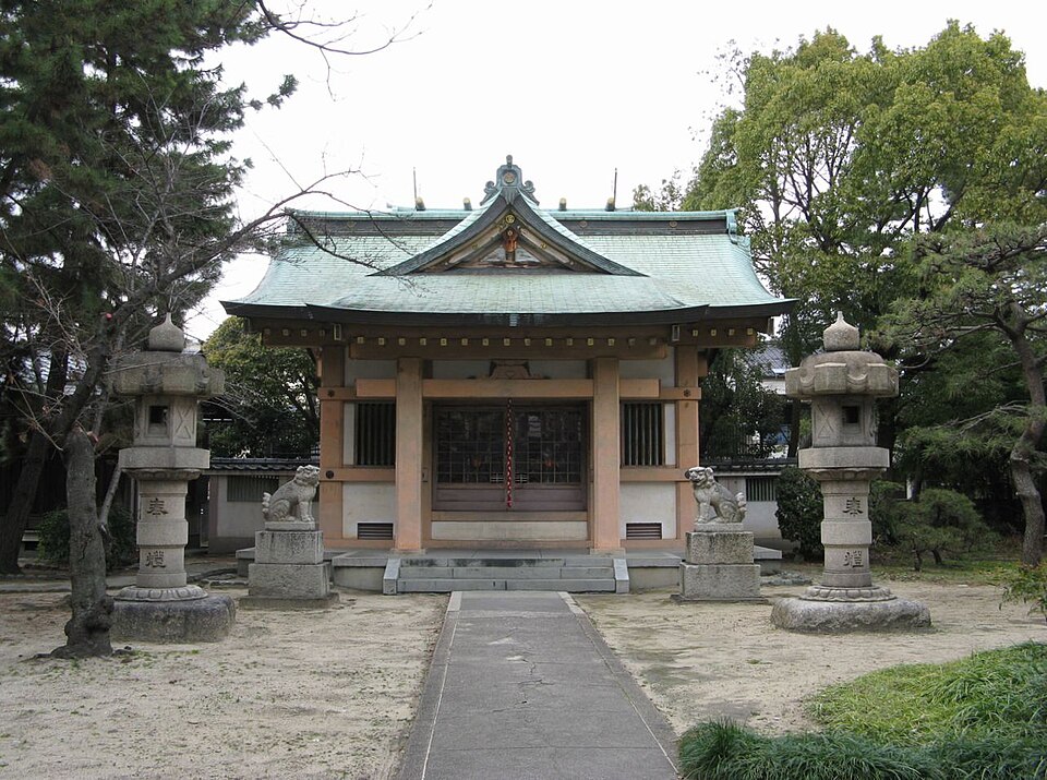 A photograph of Kotoura Shrine
