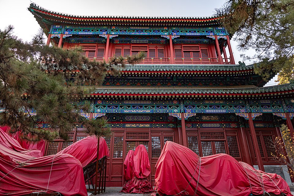 A photograph of Jietai Temple
