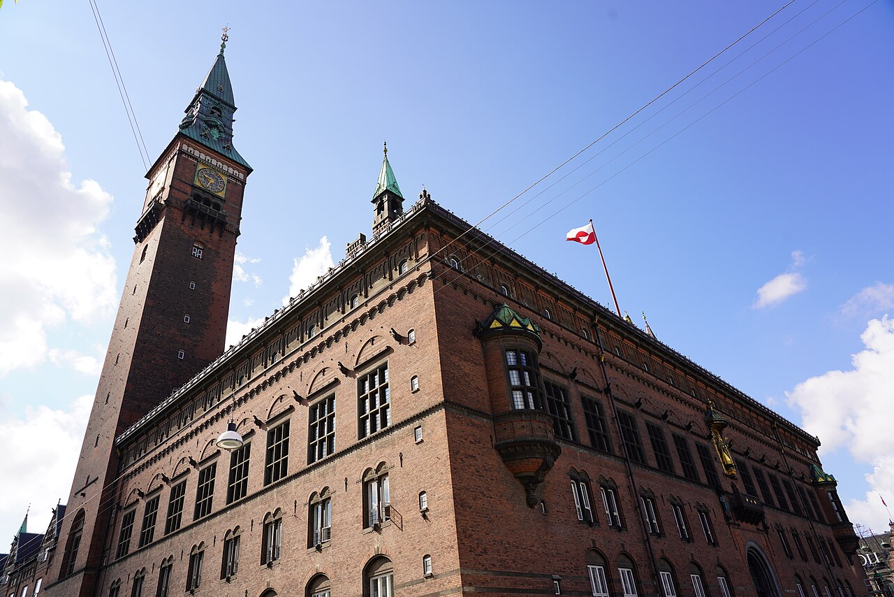 Una fotografia di Copenhagen City Hall