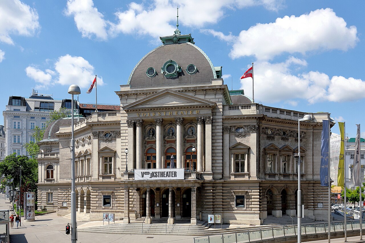 A photograph of Neubau