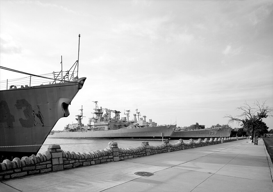 A photograph of USS Salem
