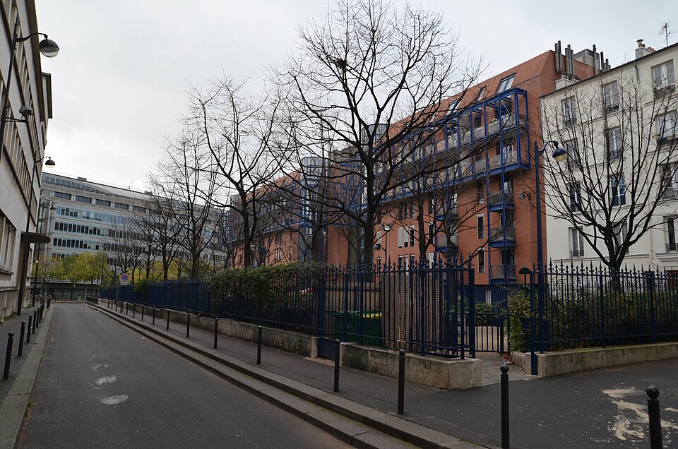 A photograph of square Philippe-Farine