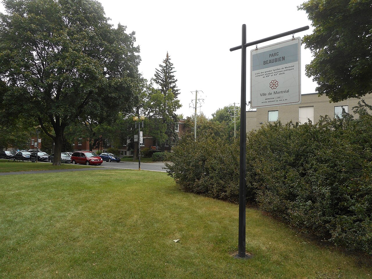 A photograph of Parc Beaubien