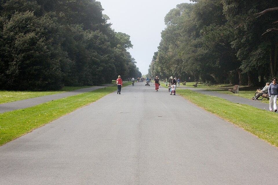 A photograph of Saint Anne's Park