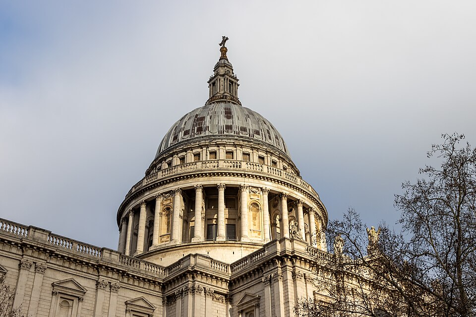 A photograph of St Paul's Cathedral