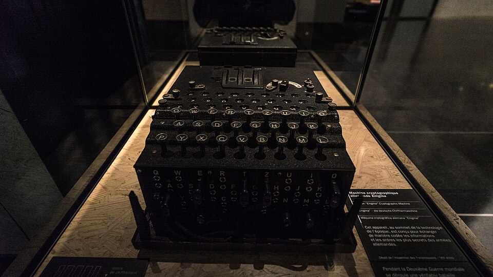 A photograph of Enigma